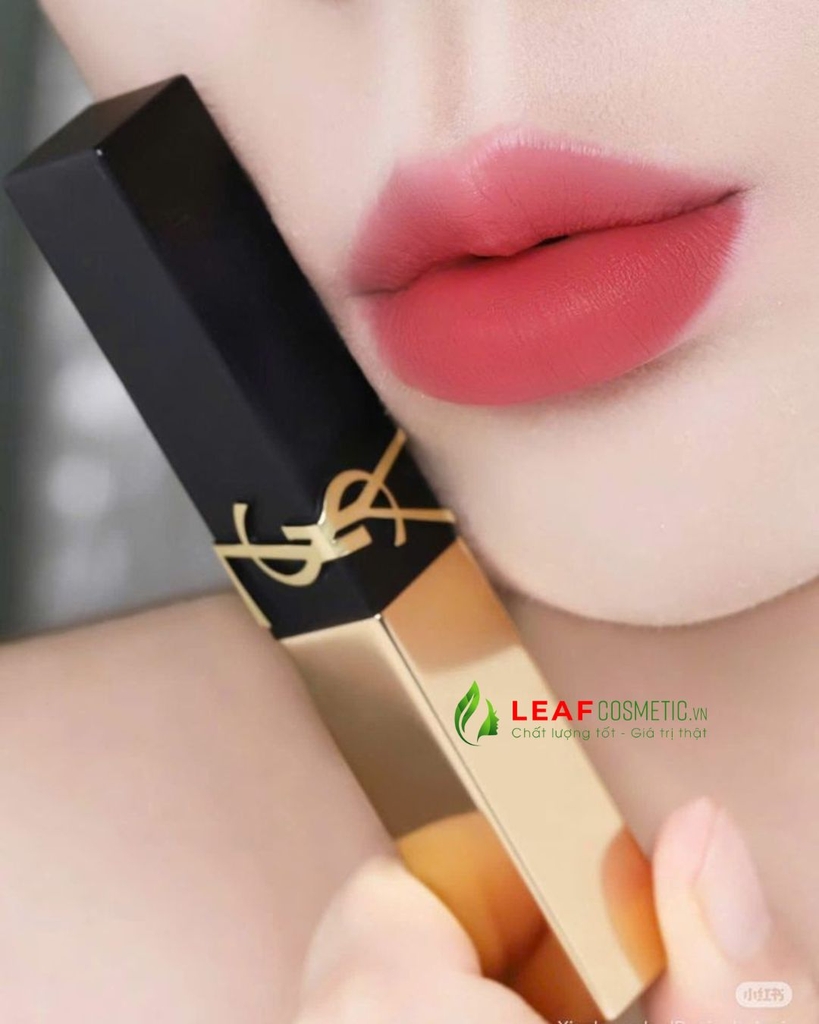 Son Thỏi YSL The Slim Couture Matte Lipstick 35 Pink Stiletto – Màu Hồng Đào Baby