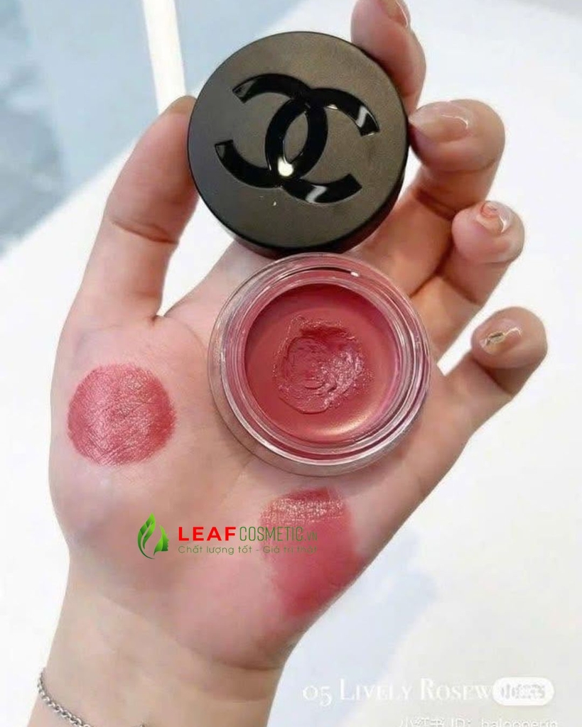 Son Và Má Hồng Cao Cấp N°1 DE CHANEL Lip And Cheek Balm 05 Lively Rosewood - Màu Hồng Gỗ