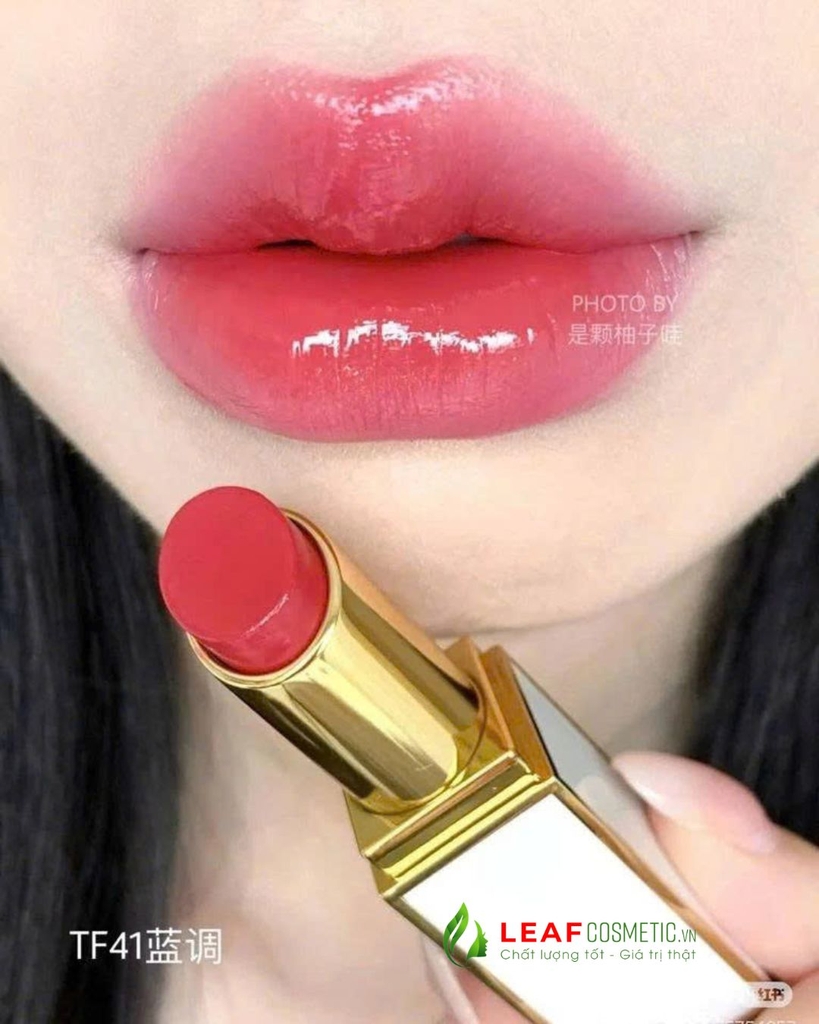 Son Thỏi Tom Ford Soleil Ultra-Shine Lip Color 41 Remote Isle – Màu Hồng Tươi