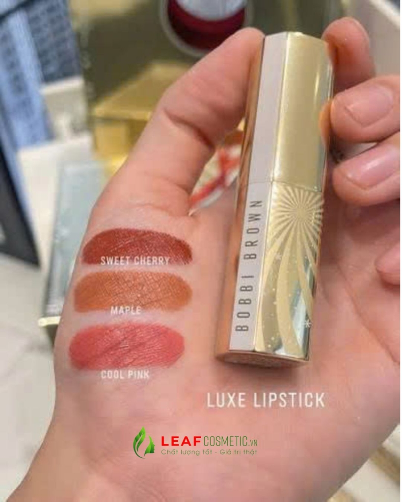 Son Thỏi Bobbi Brown Limited Edition Holiday Luxe Lip Colour Sweet Cherry - Màu Đỏ Cam Đất