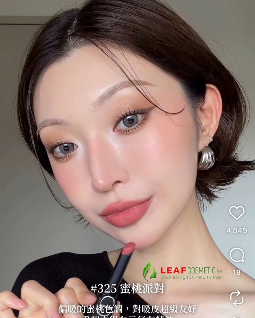 Son Thỏi Dior Rouge Dior On Stage 325 Famous Rose – Màu Hồng Cam
