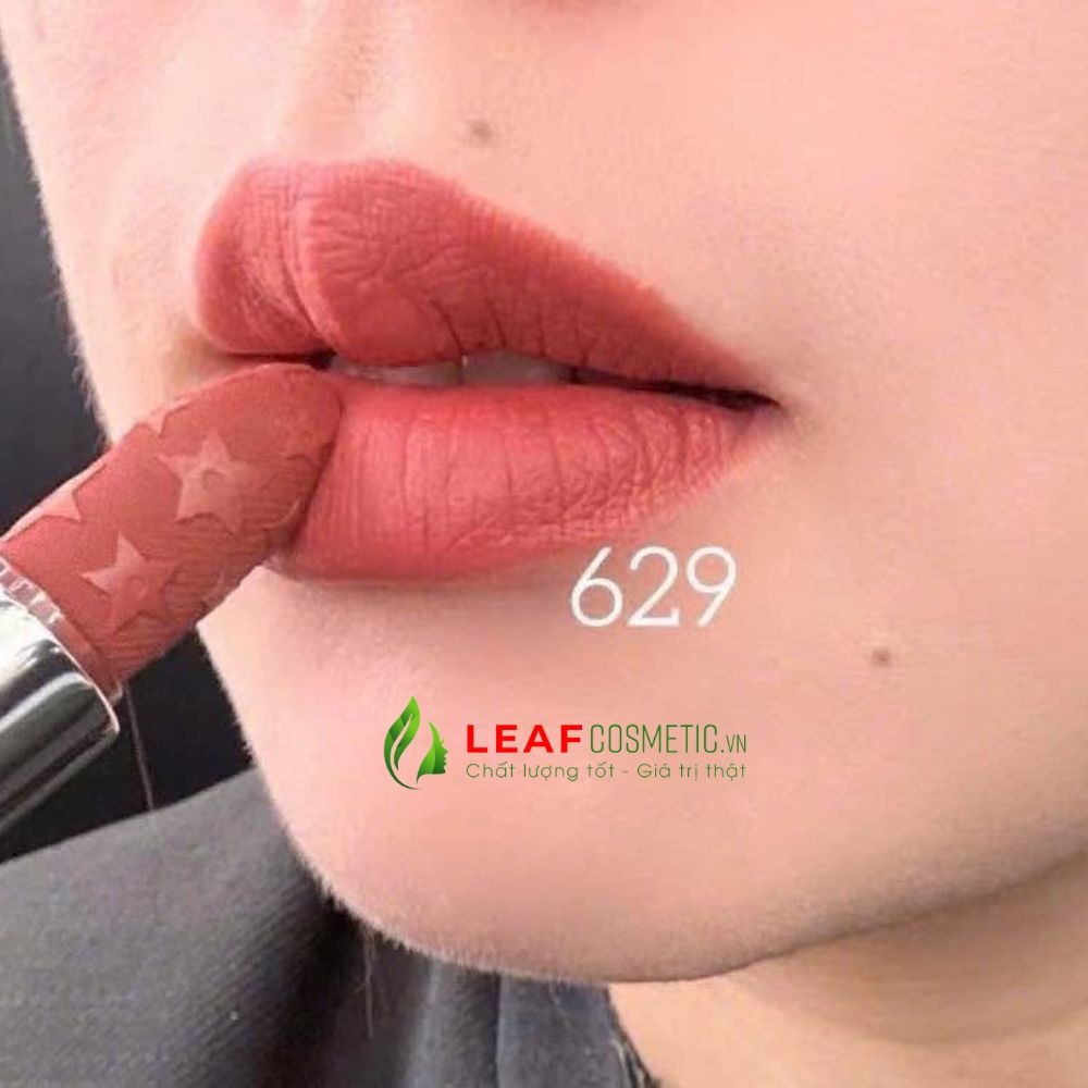 Son Thỏi Dior Rouge Dior Velvet 629 Parade – Màu Hồng Nâu Đất (Holiday 2025 Limited Edition)