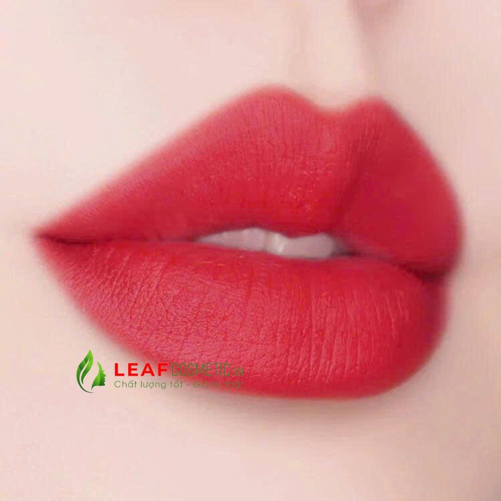 Son Lancôme L'Absolu Rouge Intimatte 525 French Bisou – Màu Đỏ Cherry