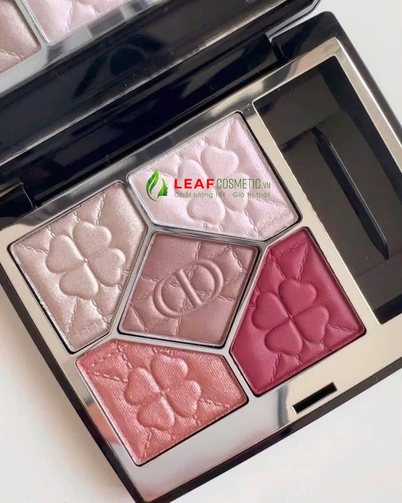 Bảng Phấn Mắt Dior Diorshow 5 Couleurs 883 Lucky Rosewood – Phiên Bản Giới Hạn Lucky Clover (Cỏ 4 Lá)