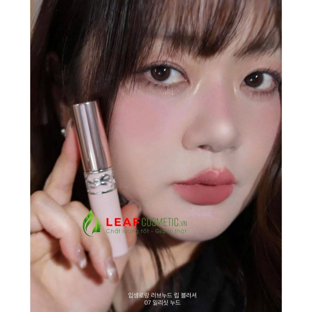 Son YSL Lovenude Lip Blusher 07 Illicit Nude - Đỏ Cam