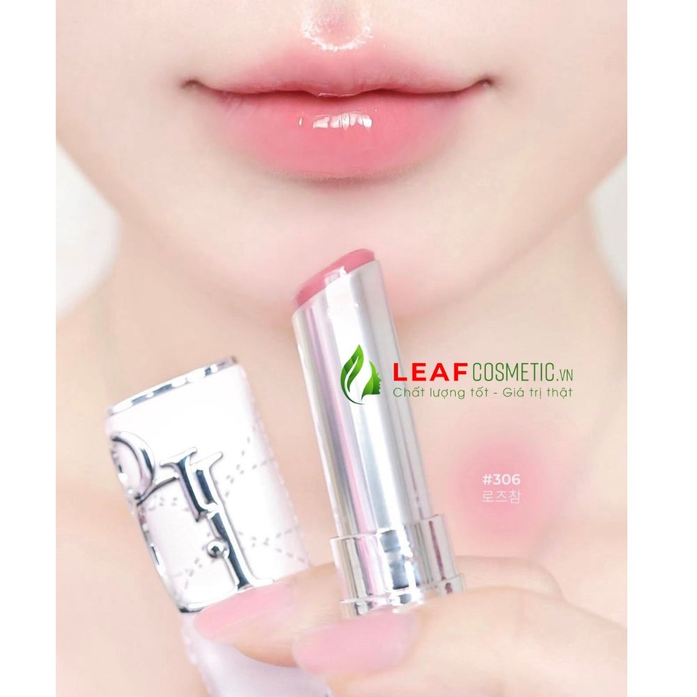 Son Dior Addict Glass Lipsticks 306 Rose Charm - Hồng Đào