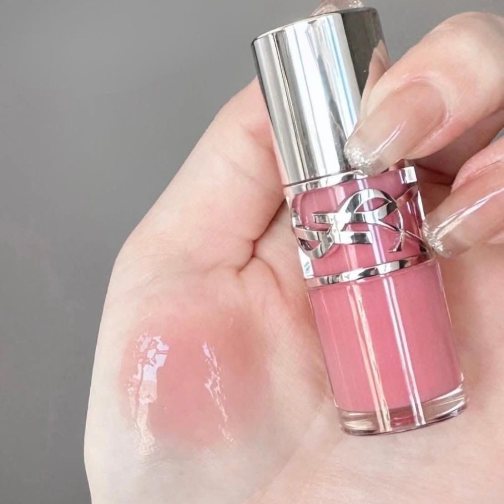 Son Dưỡng YSL Loveshine Plumping Lip Oil Gloss 02 Lucky Moonstone – Hồng Nhạt