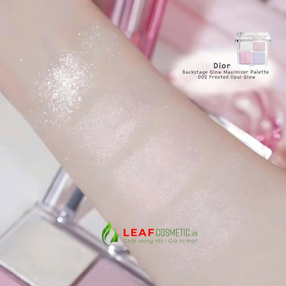 Phấn Bắt Sáng Highlight Dior Backstage Glow Maximizer Palette 002 Frosted Opal Glow