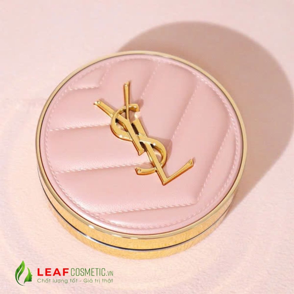 Phấn Nước YSL Touche Éclat Glow Pact Cushion (Vỏ Da Hồng)