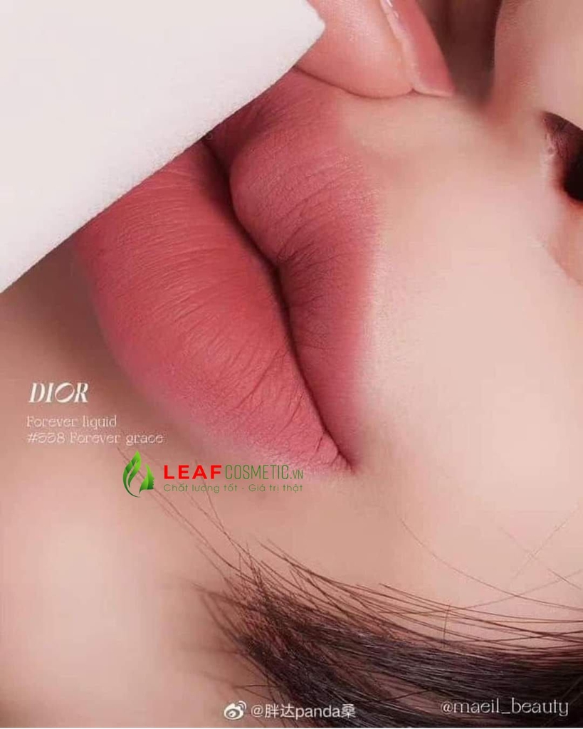 Son Kem Dior Rouge Dior Forever Liquid 558 Forever Grace - Hồng Pha Đỏ Đất