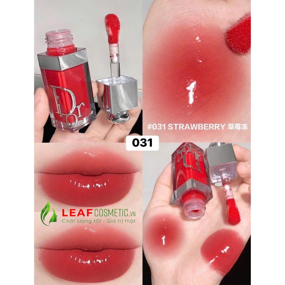 Son Dưỡng Dior Addict Lip Glow Oil 031 Strawberry - Đỏ Dâu