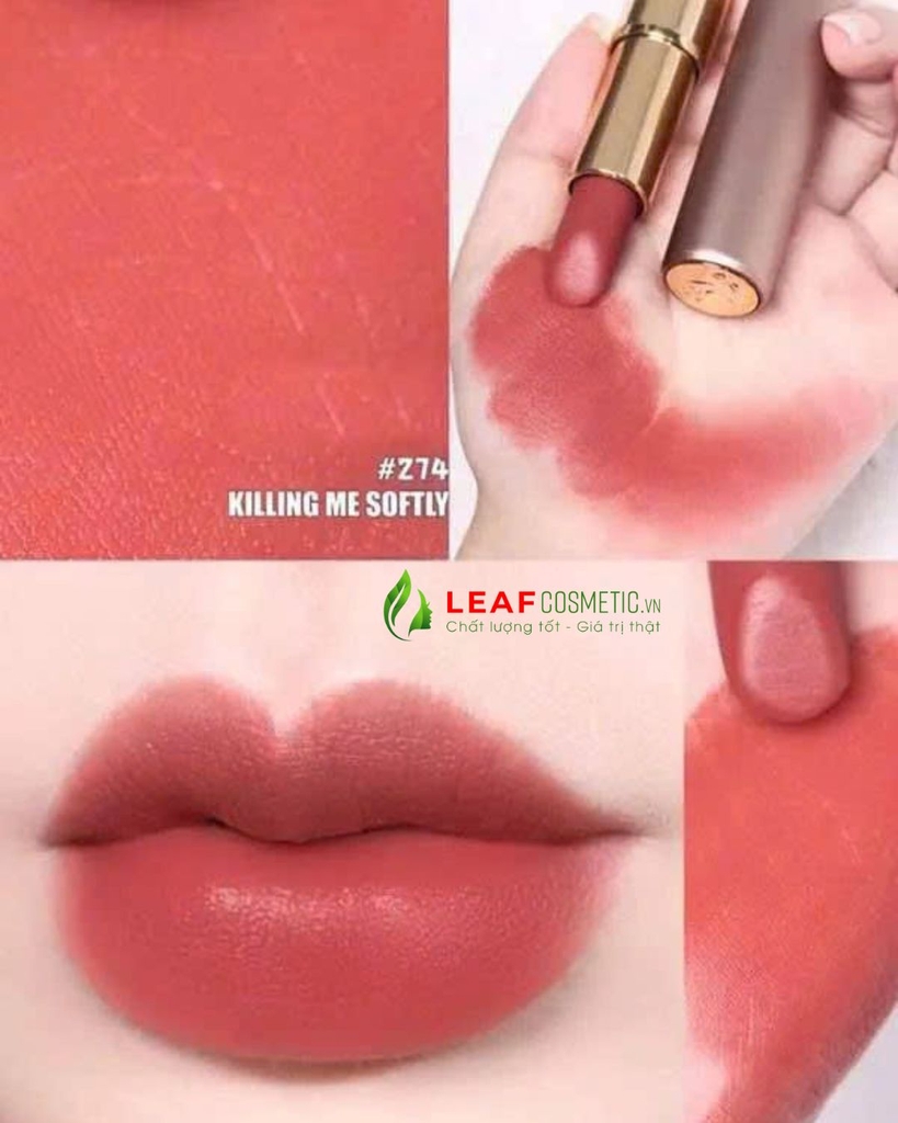 Son Lancôme L'Absolu Rouge Intimatte 274 Killing Me Softly - Màu Trà Sữa