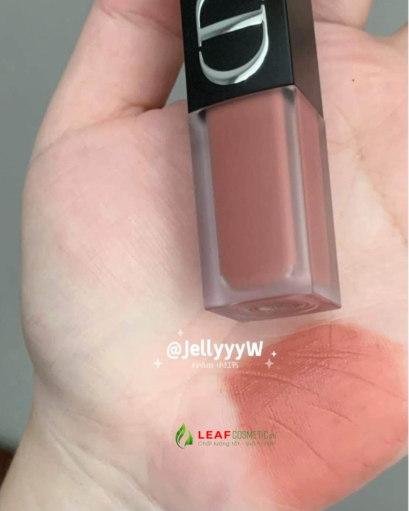 Son Kem Lì Dior Rouge Dior On Stage Ink 100 Nude Look – Màu Nude Hồng Be