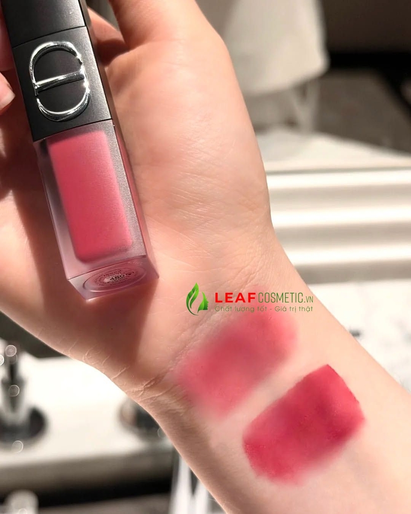 Son Kem Lì Rouge Dior On Stage Ink 480 Rose Icone - Màu Hồng Tươi