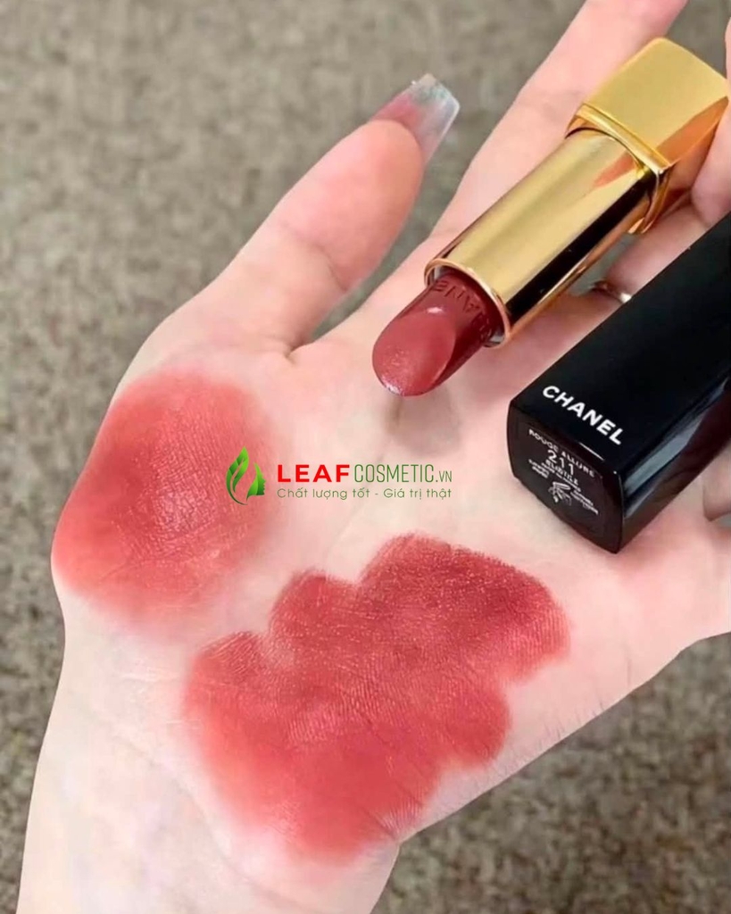 Son Chanel Rouge Allure Luminous Intense 211 Subtile - Màu Hồng Đỏ Đất