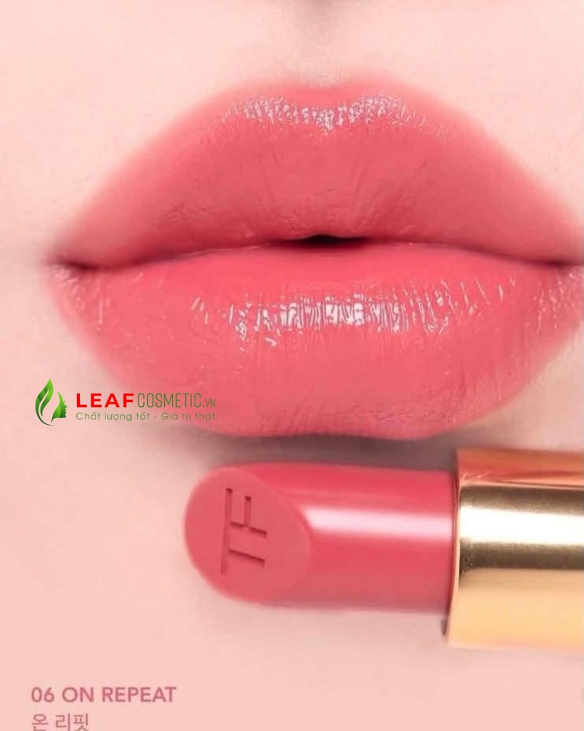 Son Thỏi Tom Ford Runway Lip Color 06 On Repeat - Màu Hồng Cam Đất