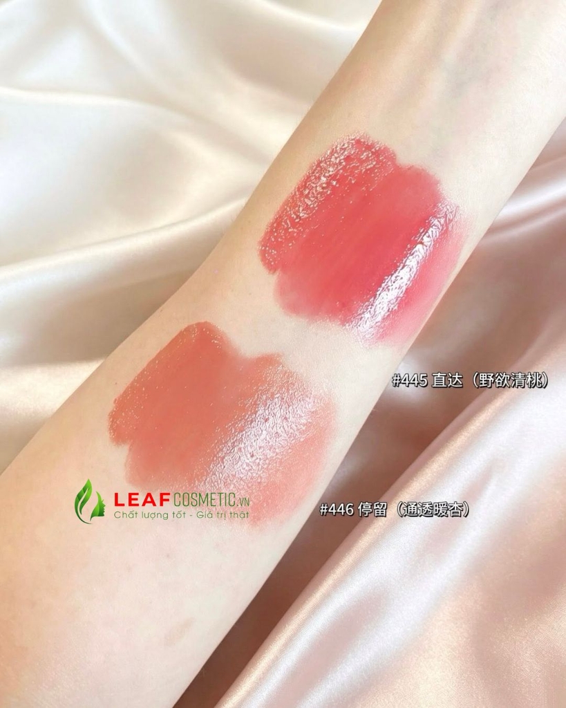 Son Kem YSL Vinyl Cream Lip Stain 446 Psychedelic Chili – Màu Nude Trà Sữa