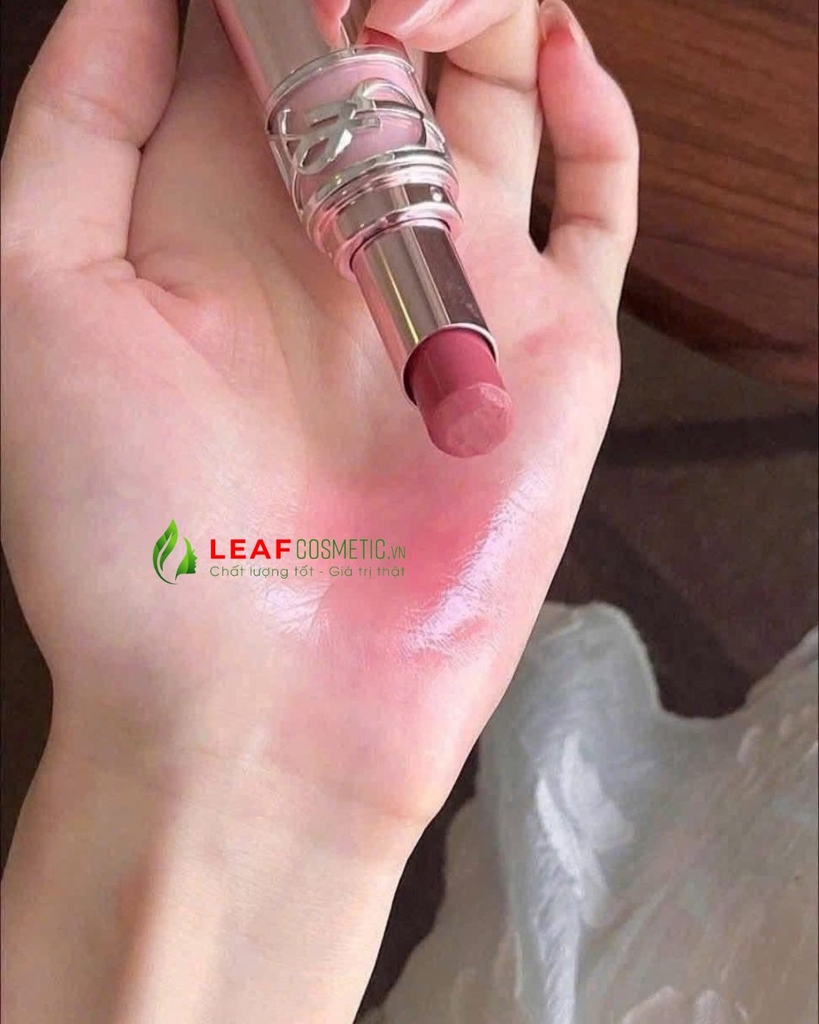 Son Dưỡng YSL Loveshine Candy Glow 44 Nude Lavalliere -  Màu Hồng Nude (Mini Size 1.3g)