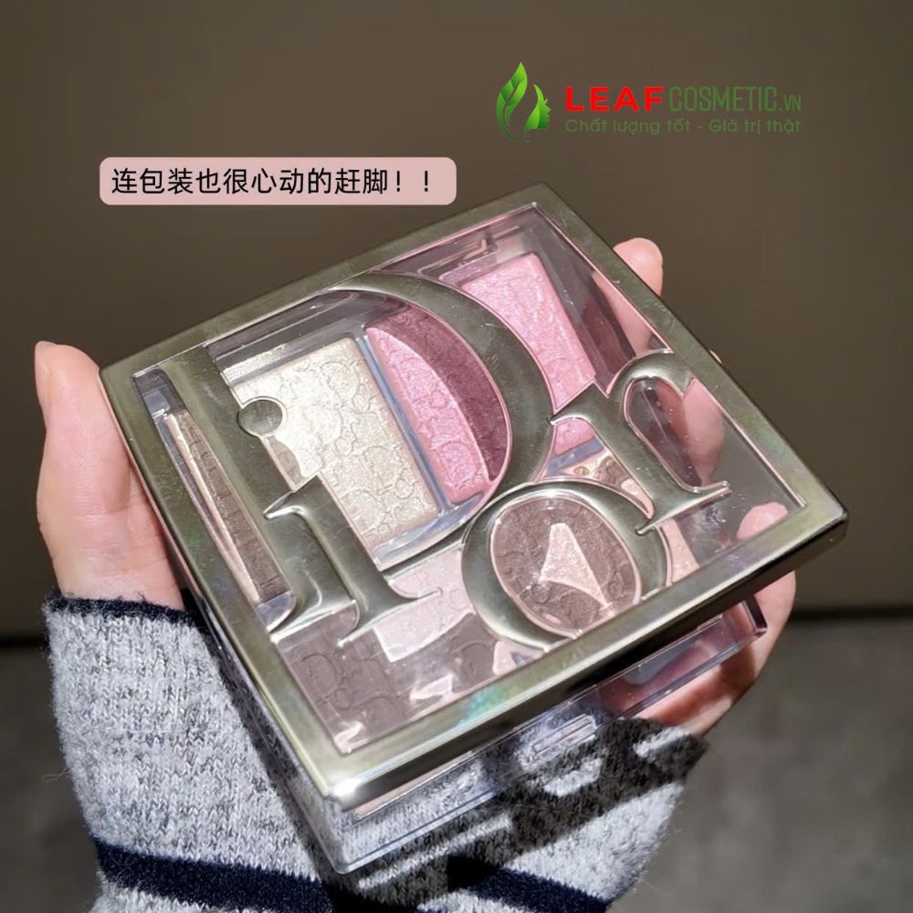 Phấn Bắt Sáng Highlight Dior Backstage Glow Maximizer Palette 004 Rose Gold Glow