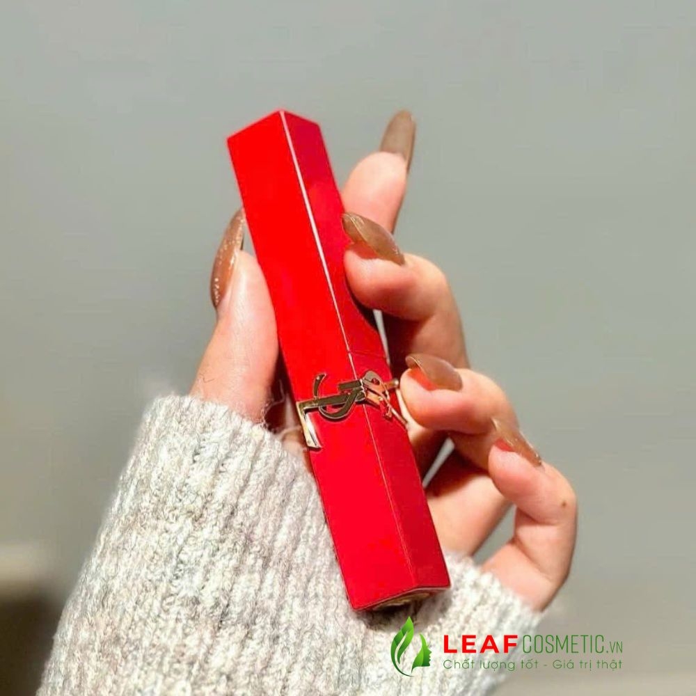 Son YSL The Slim 2024 Fiery Vermillion Limited – Cam Cháy (Vỏ Đỏ)