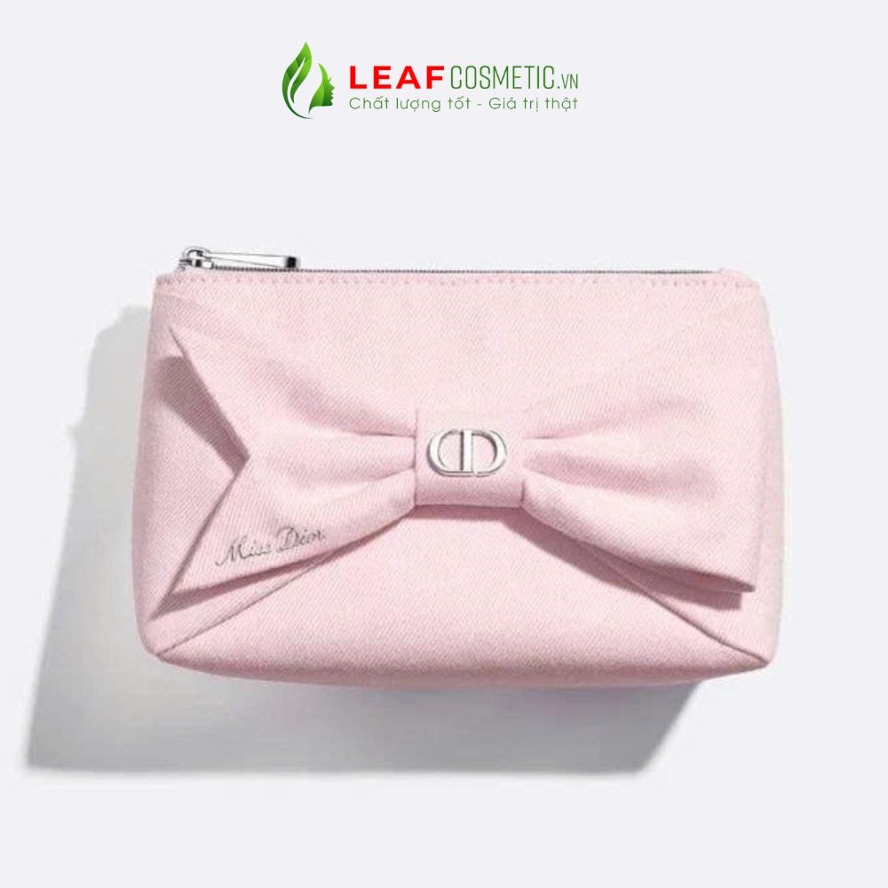Túi Đựng Mỹ Phẩm Dior Miss Dior Nơ Hồng – Pink Bow Pouch