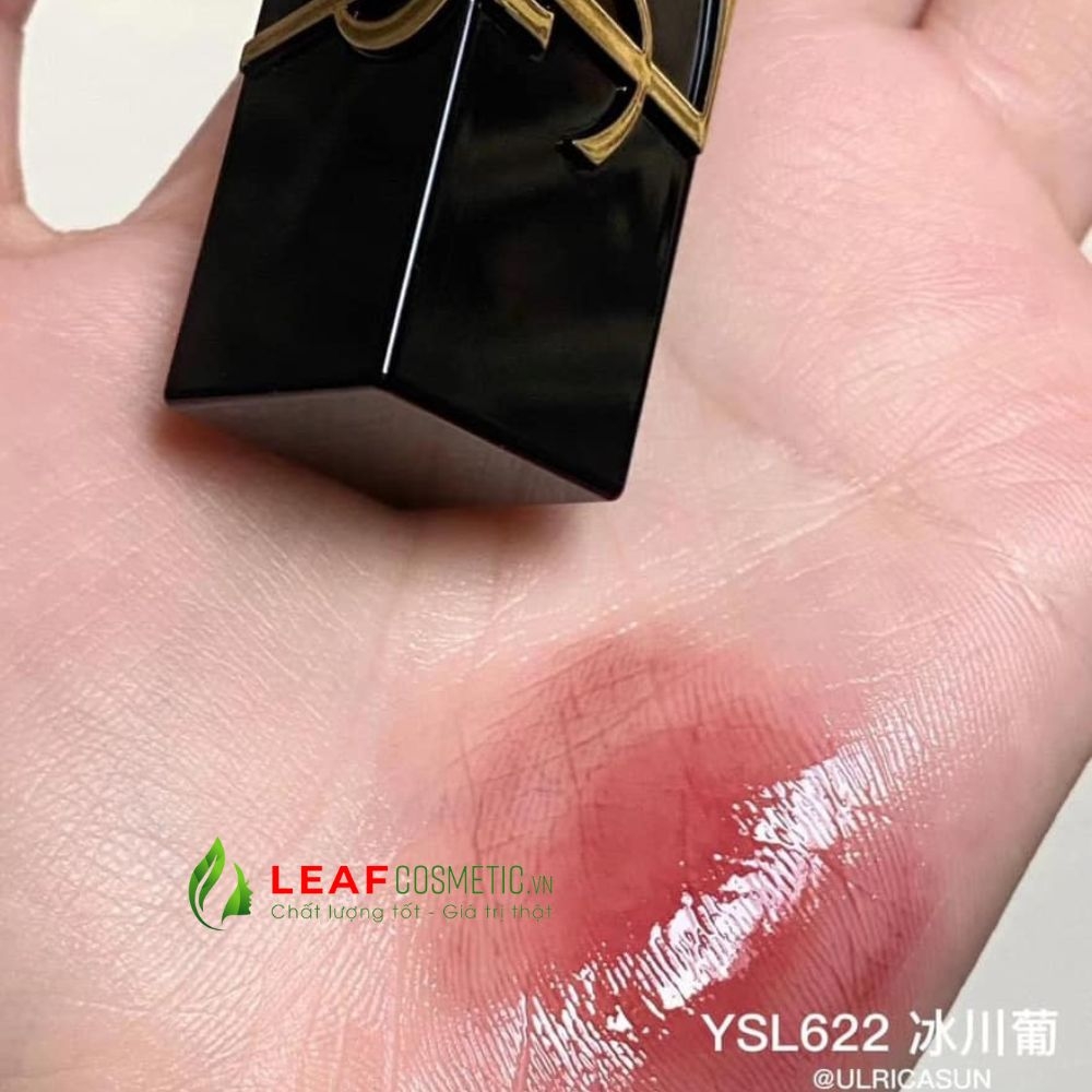 Son YSL The Inks Vinyl Cream 622 Plum Liberation - Hồng Mận