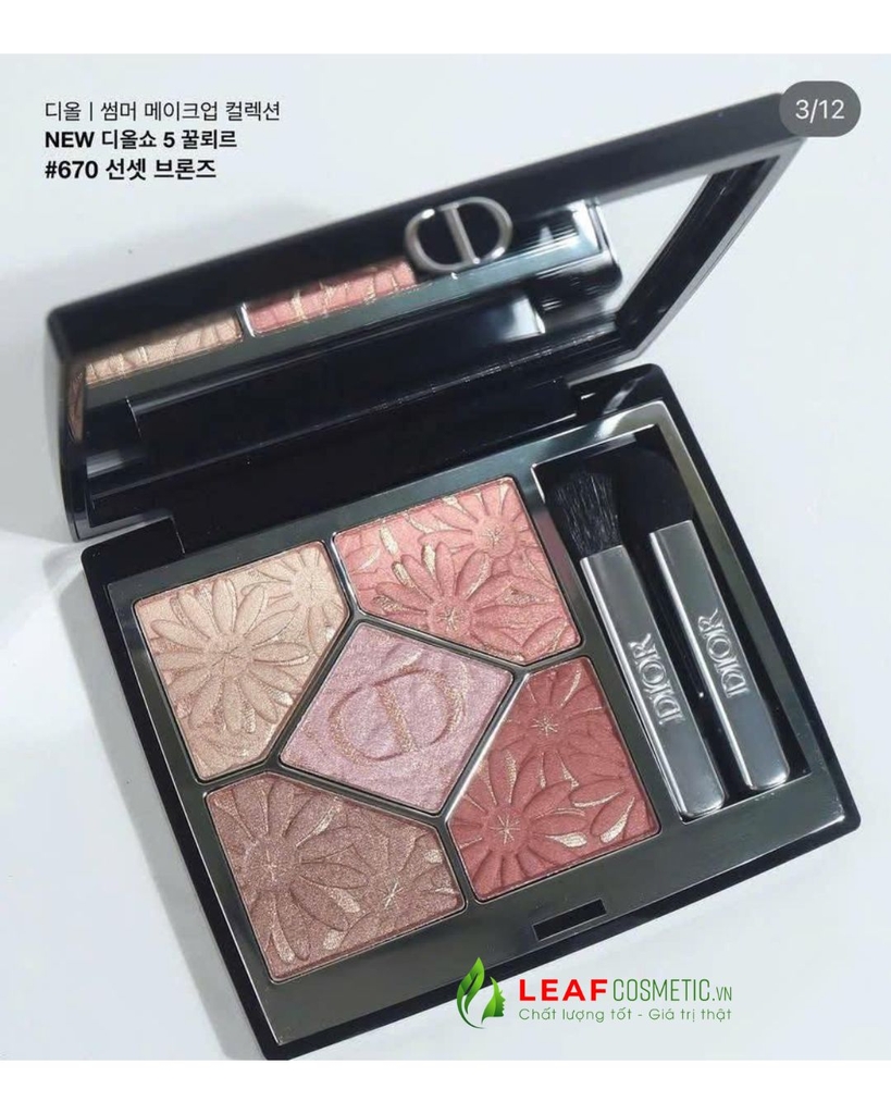 Bảng Mắt Dior 5 Couleurs 670 Sunset Bronze Limited Edition 2026