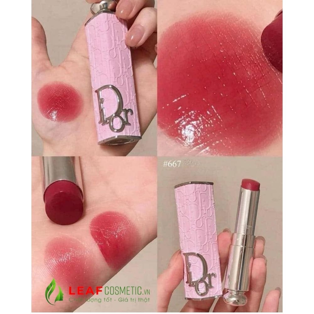 Son Dior Addict Hydrating Shine 667 - Hồng Đất