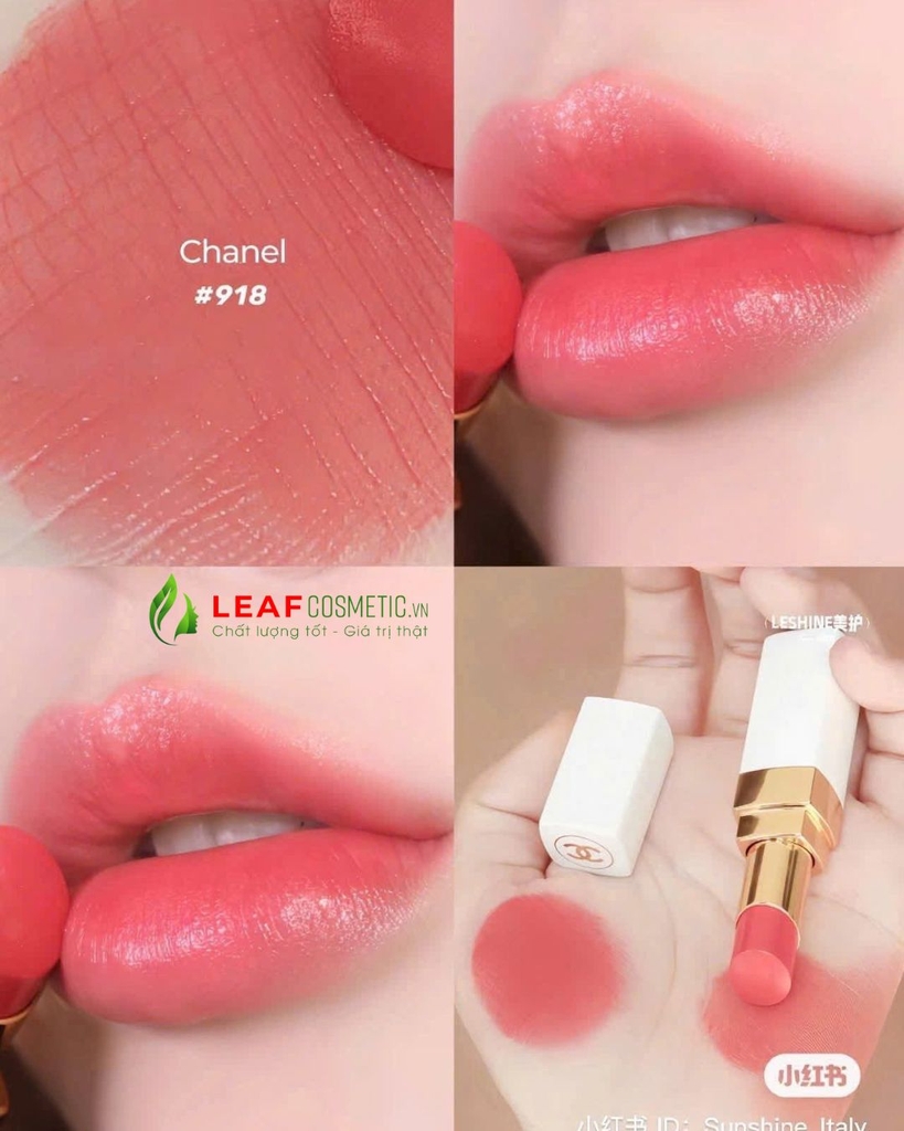Son Dưỡng Chanel Rouge Coco Baume 918 My Rose - Màu Hồng Đào