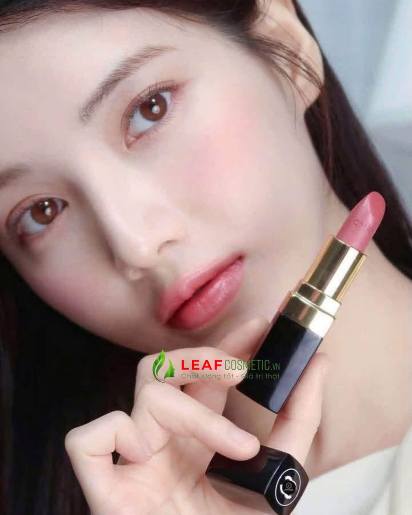 Son Chanel Rouge Coco Longwear Satin Lipstick 130 La Pausa – Màu Hồng Đào Tươi