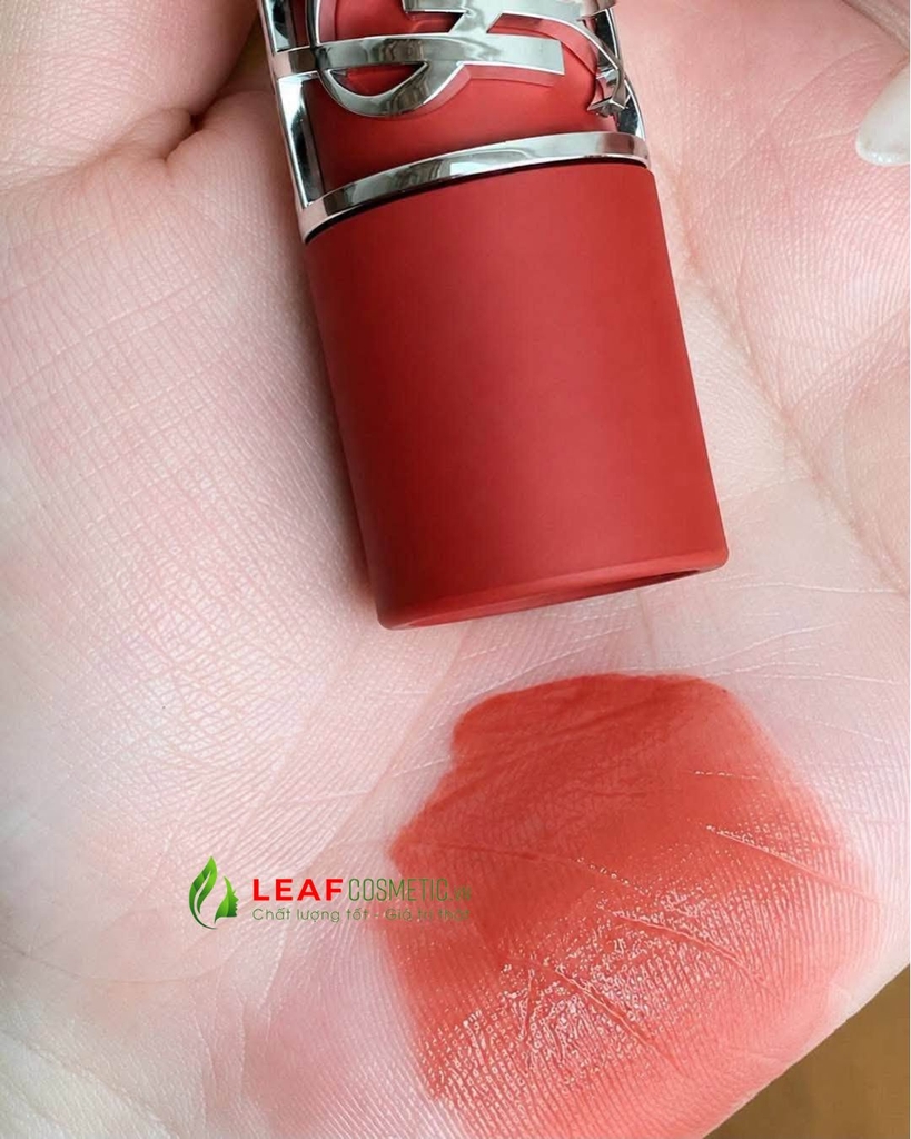 Son Kem Yves Saint Laurent YSL Lovenude Lip Stain 530 Cheeky Cherry - Màu Đỏ Cherry
