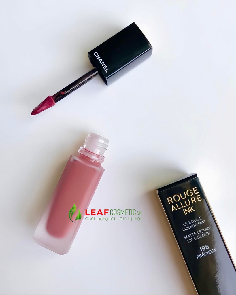 Son Kem Chanel Rouge Allure Ink 196 Precieux - Hồng Đất
