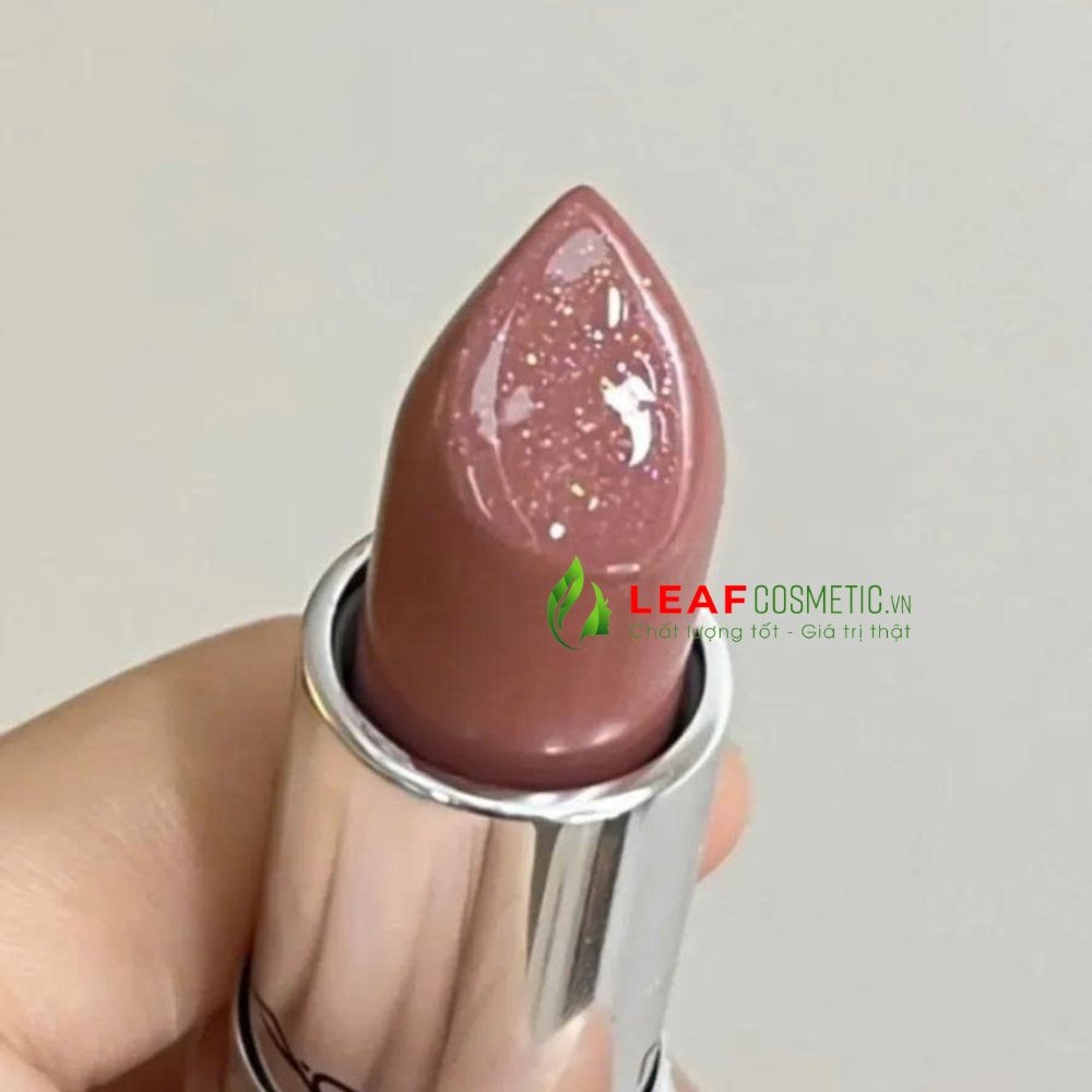 Son MAC Lustreglass 540 Thanks It's MAC - Hồng Nâu Nude