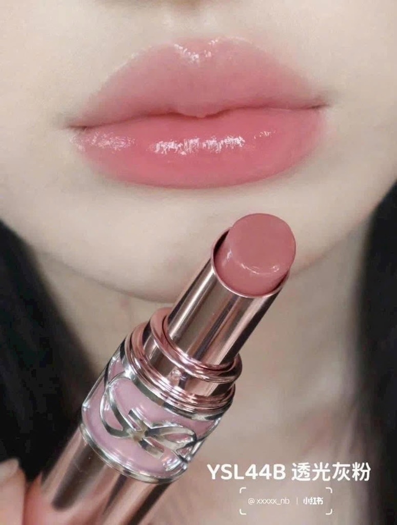 Son Dưỡng YSL Loveshine Candy Glow 44B Nude Lavalliere - Hồng Nude