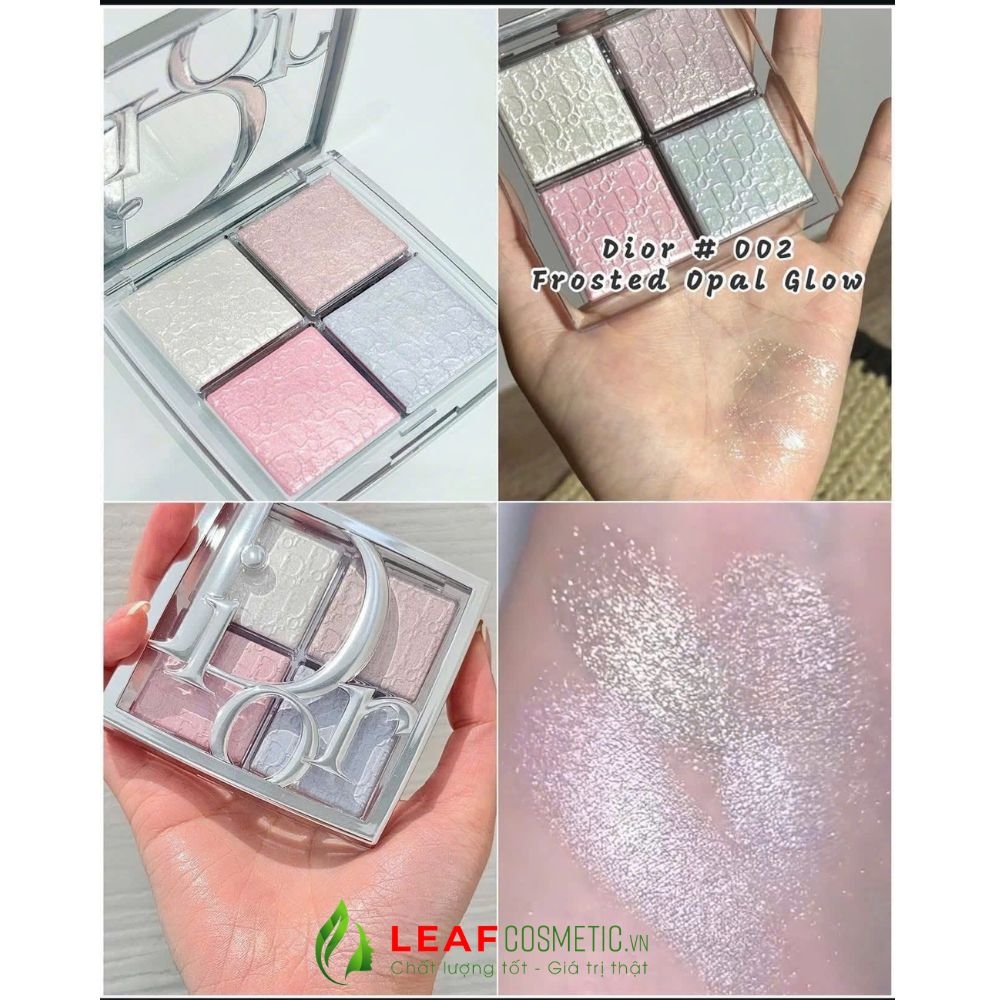 Phấn Bắt Sáng Highlight Dior Backstage Glow Maximizer Palette 002 Frosted Opal Glow