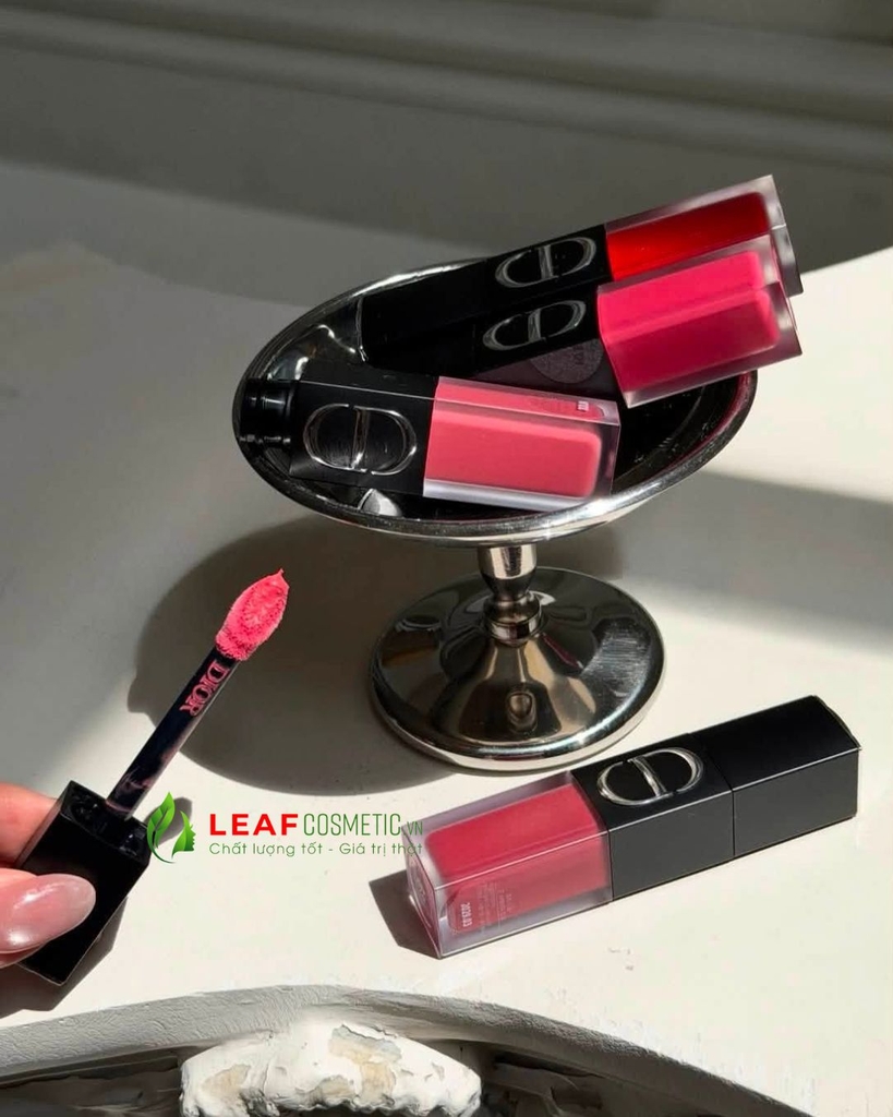 Son Kem Lì Rouge Dior On Stage Ink 480 Rose Icone - Màu Hồng Tươi