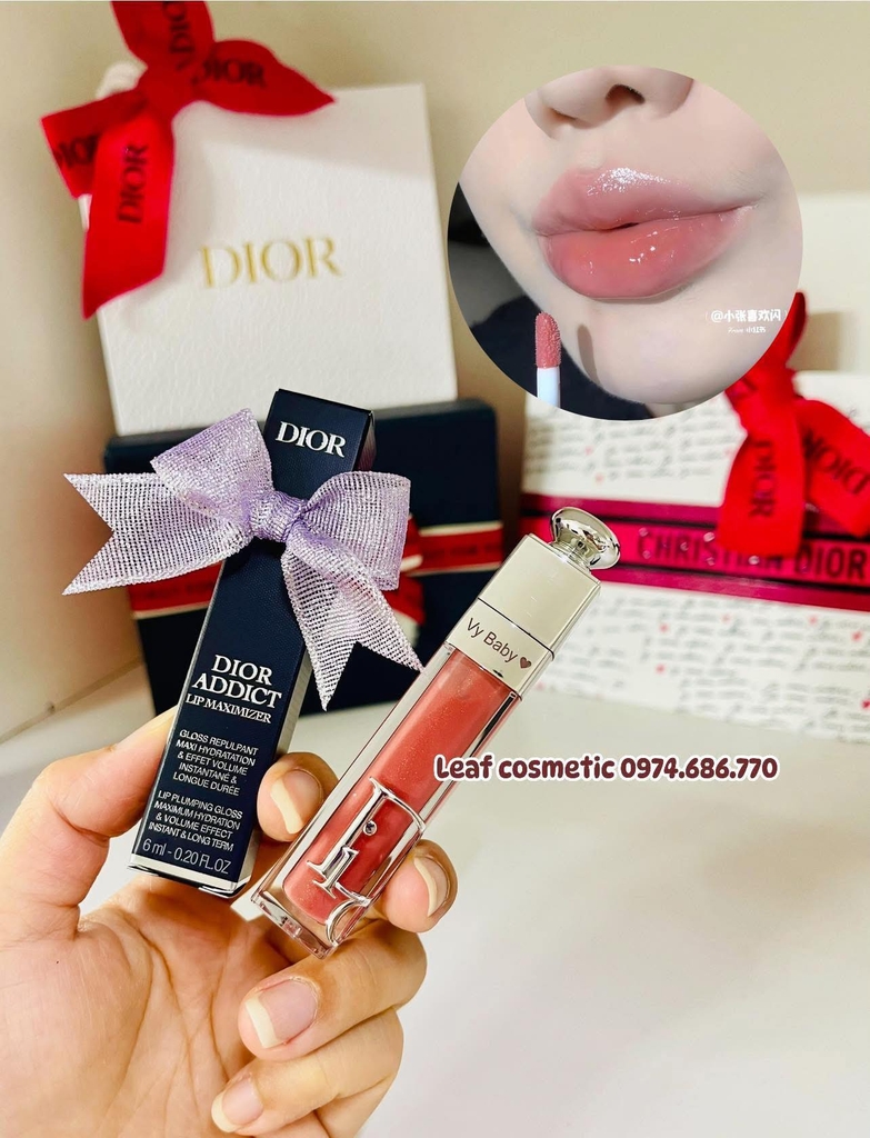 Son Dưỡng Dior Addict Lip Maximizer 012 Rosewood – Màu Hồng Gỗ