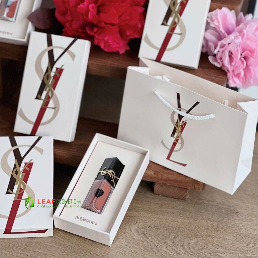 Set Quà Son Kem YSL 616 – Cam Đất San Hô, Mẫu Trái Tim