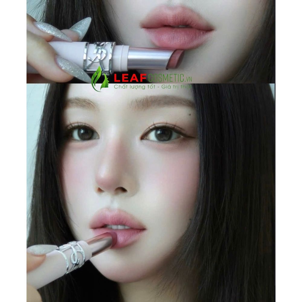 Son YSL Lovenude Lip Blusher 06 Naughty Pink - Hồng Lạnh