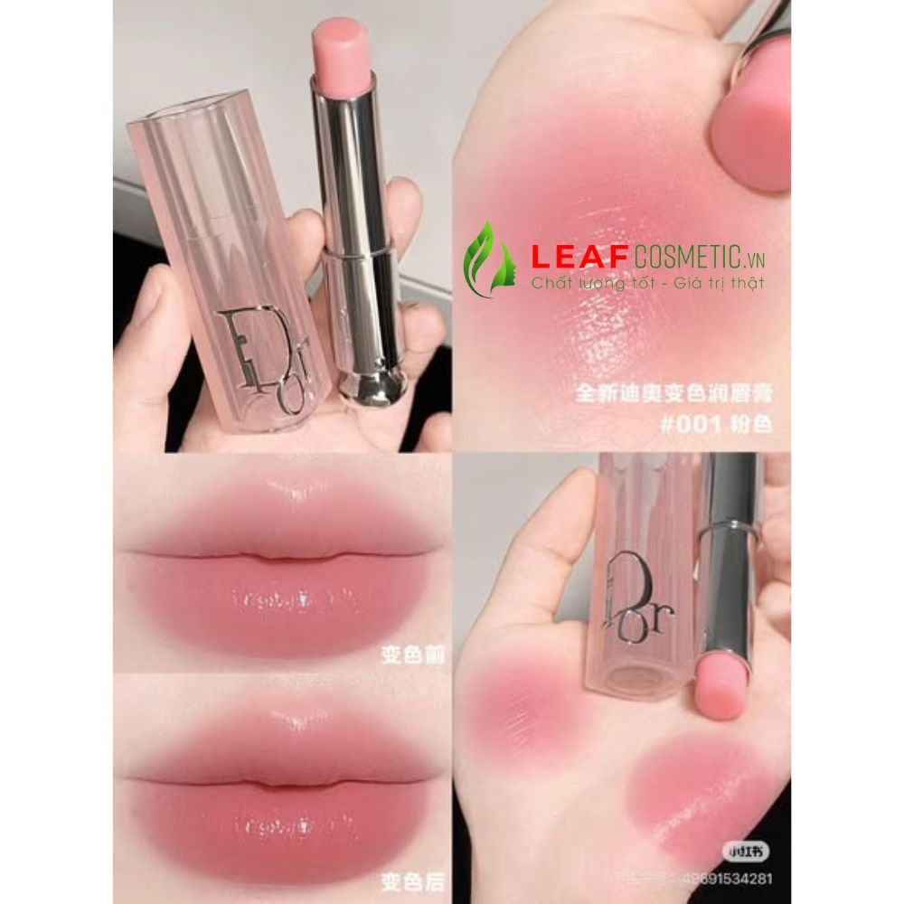 Set Son Dưỡng Dior Addict Natural Glow Lip Essentials 3 Món