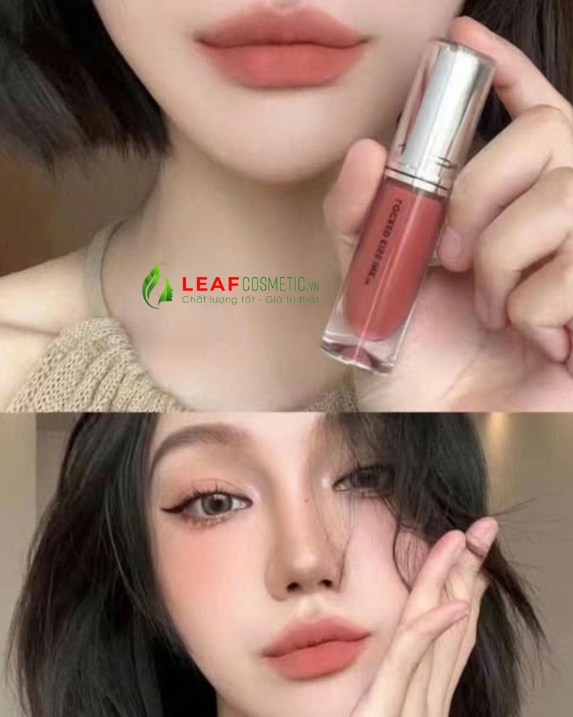 Son Kem MAC Locked Kiss Ink 76 Blushing – Hồng Hoa