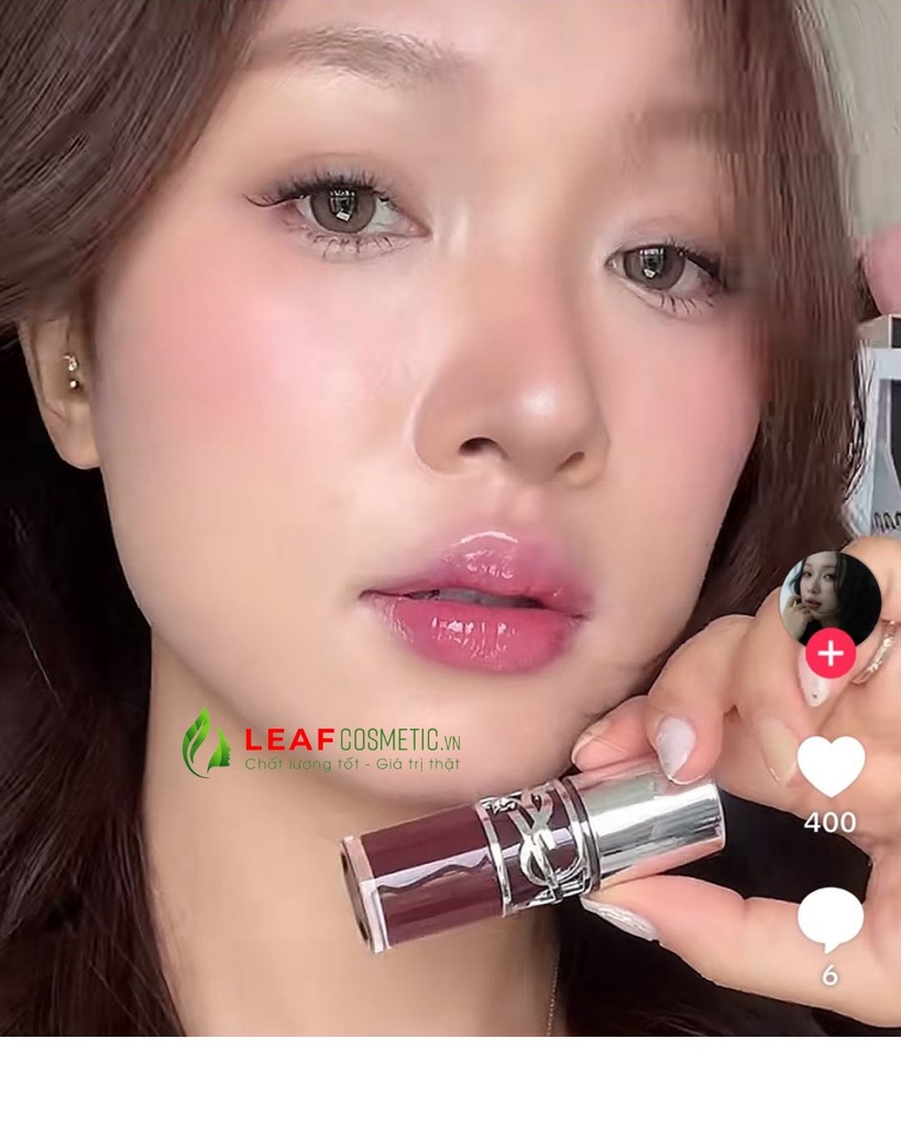 Son Dưỡng YSL Loveshine Plumping Lip Oil Gloss 08 Purple Dream - Tím Mận