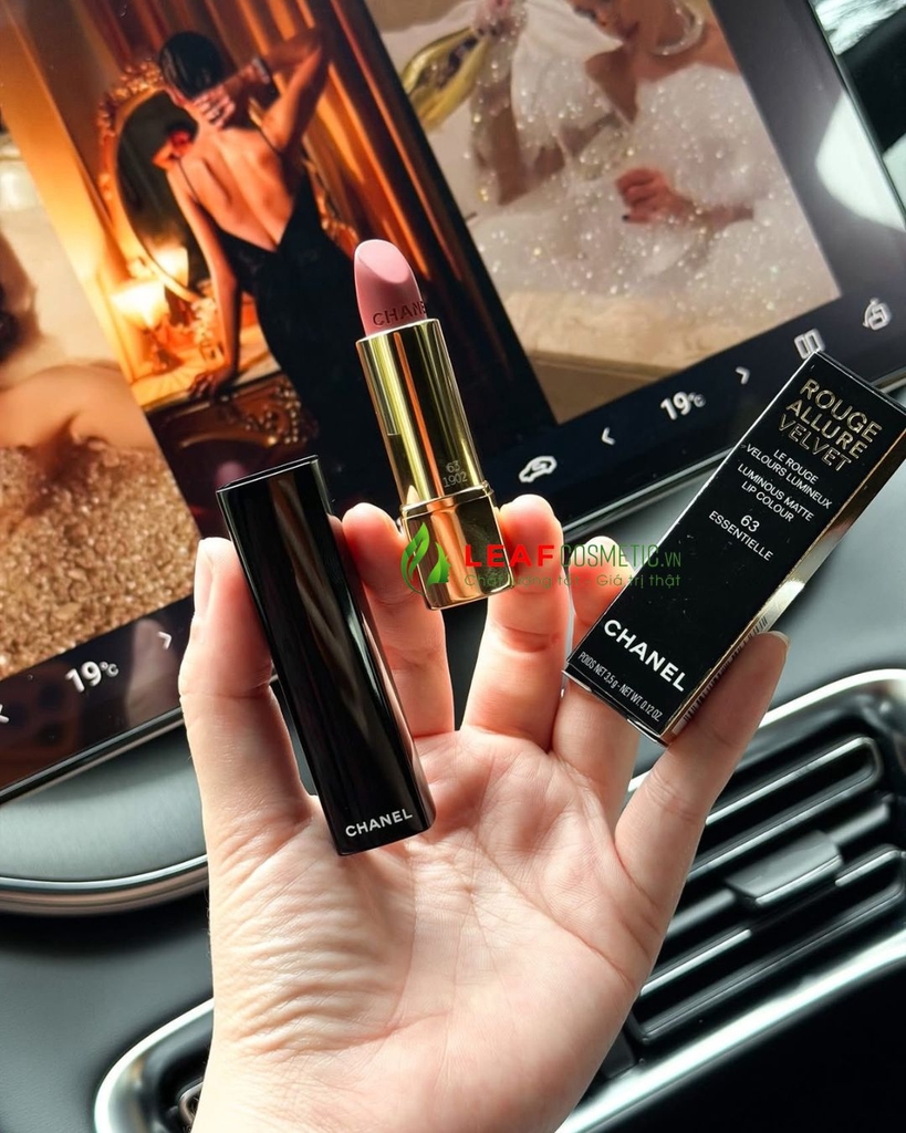 Son Chanel Rouge Allure Velvet Luminous Matte Limited Edition 63 Essentielle - Màu Hồng Nâu