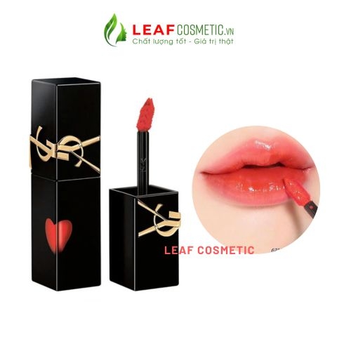 Set Son Kem Bóng YSL The Inks Vinyl Cream Vỏ Trái Tim – Phiên Bản Giới Hạn Lễ Thất Tịch 2026 (Chọn Màu)