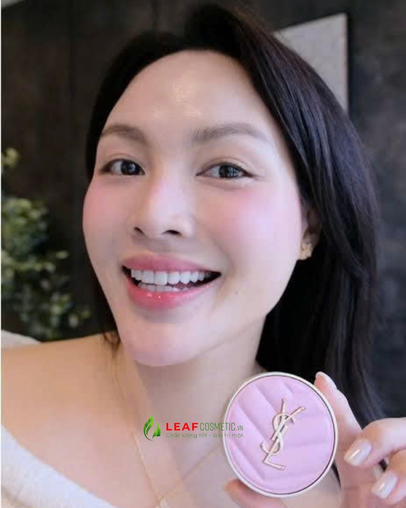 Phấn Má Hồng YSL Make Me Blush Bold Blurring Blush 42 Babydoll Pink – Màu Hồng Baby Ánh Nhũ