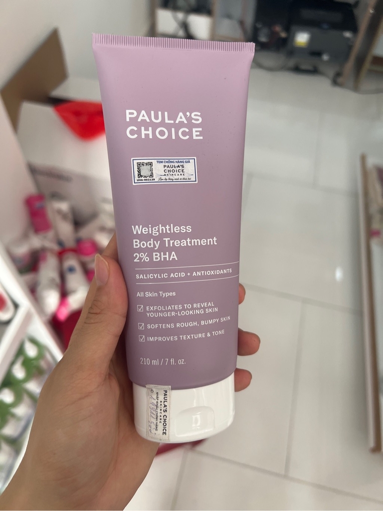 Kem dưỡng thể ngừa viêm lỗ chân lông Paula’s Choice Body Treatment WITH 2% BHA