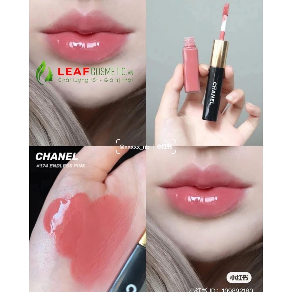 Son Kem Chanel Le Rouge Duo Ultra Tenue 174 Endless Pink - Hồng Baby