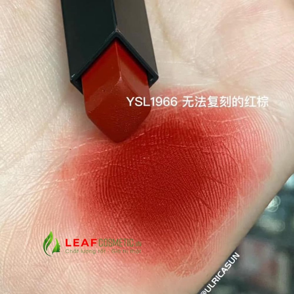 Son Thỏi YSL The Slim 1966 Rouge Libre - Đỏ Tươi (Bản 2025)