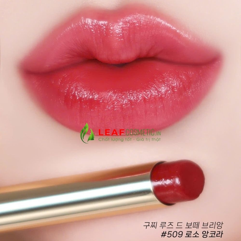 Son Dưỡng Gucci 509 Rosso Ancora – Valentine’s Limited 2026