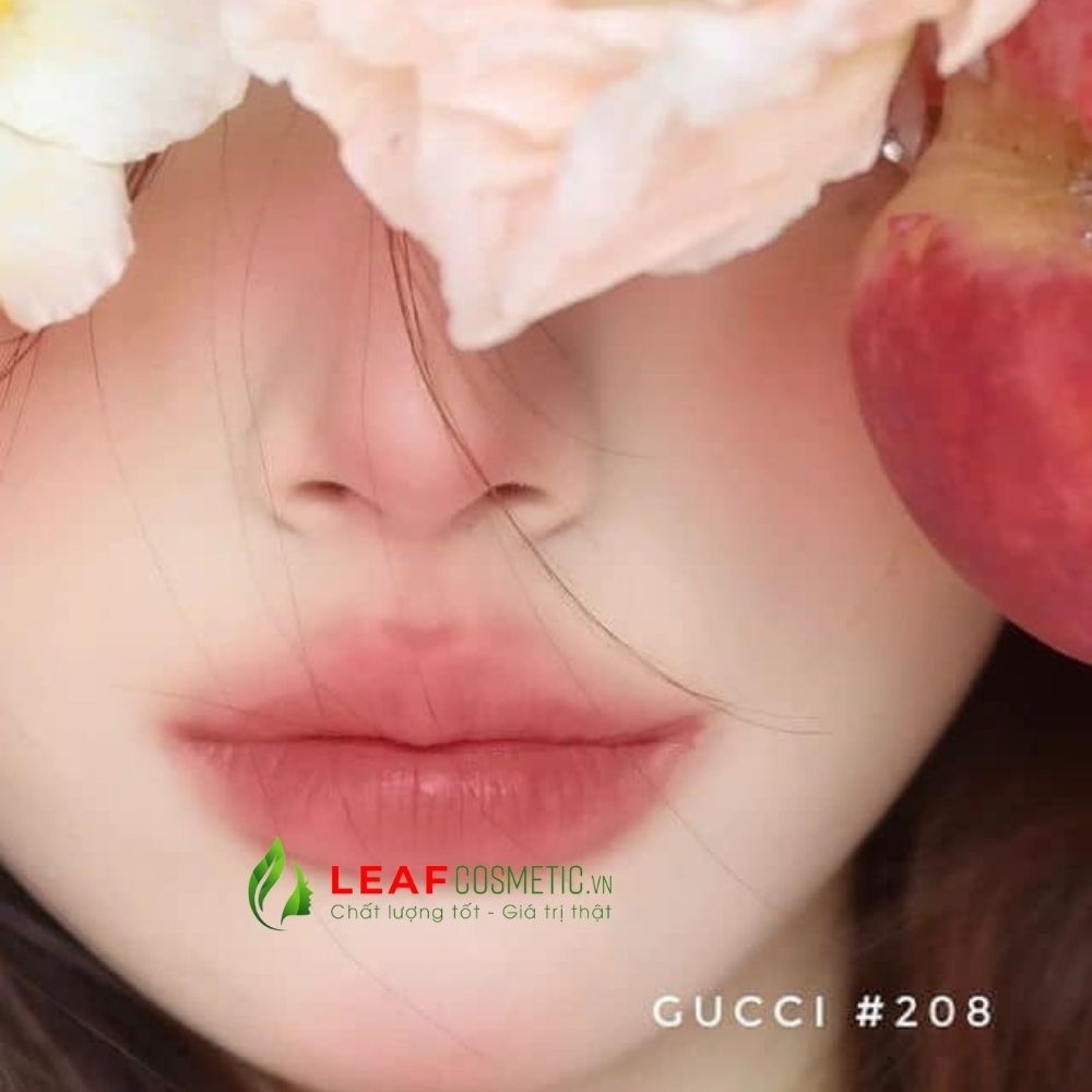 Son Thỏi Gucci Matte 208 They Met in Argentina - Hồng Cam Đất